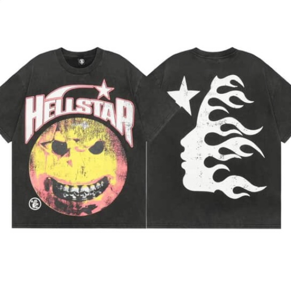 Hellstar Black Graphic Men's Tee
